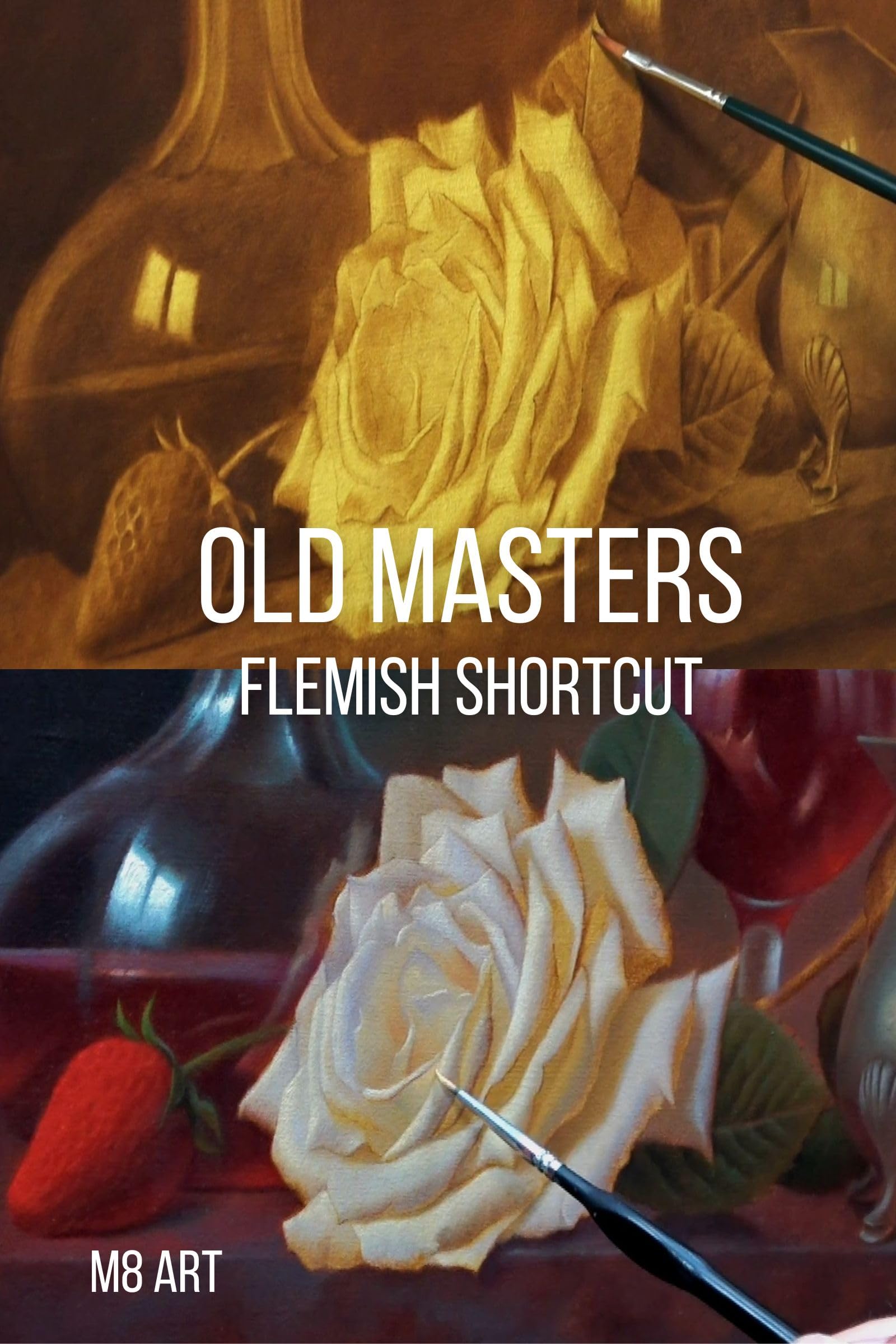 Old Masters Painting Technique: Flemish Shortcut method (No Grisaille) (Oil painting tutorials)
