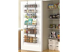 Moforoco Hanging 6 Tier Shelving Unit
