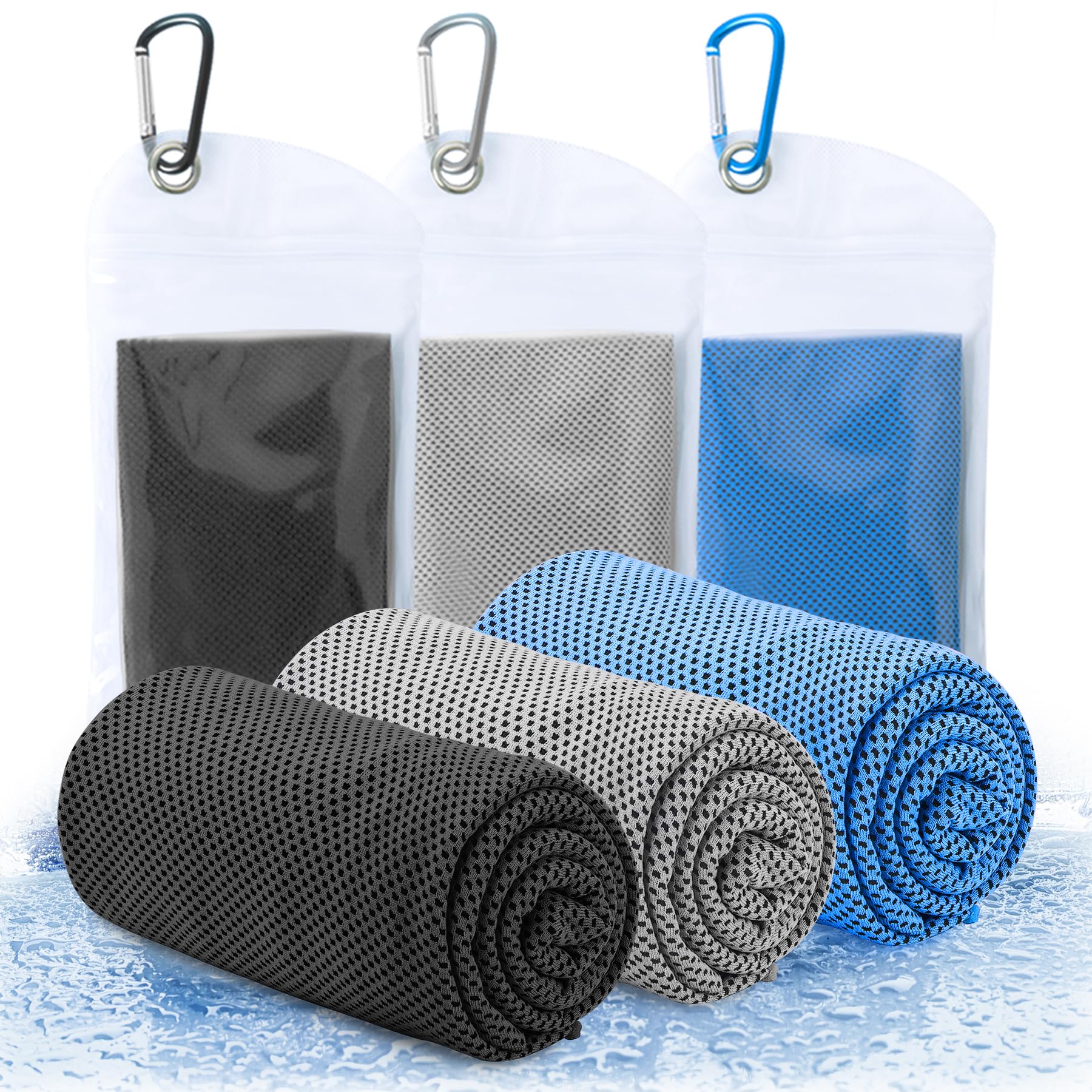 Amgico 3 Packs Cooling Towels(40