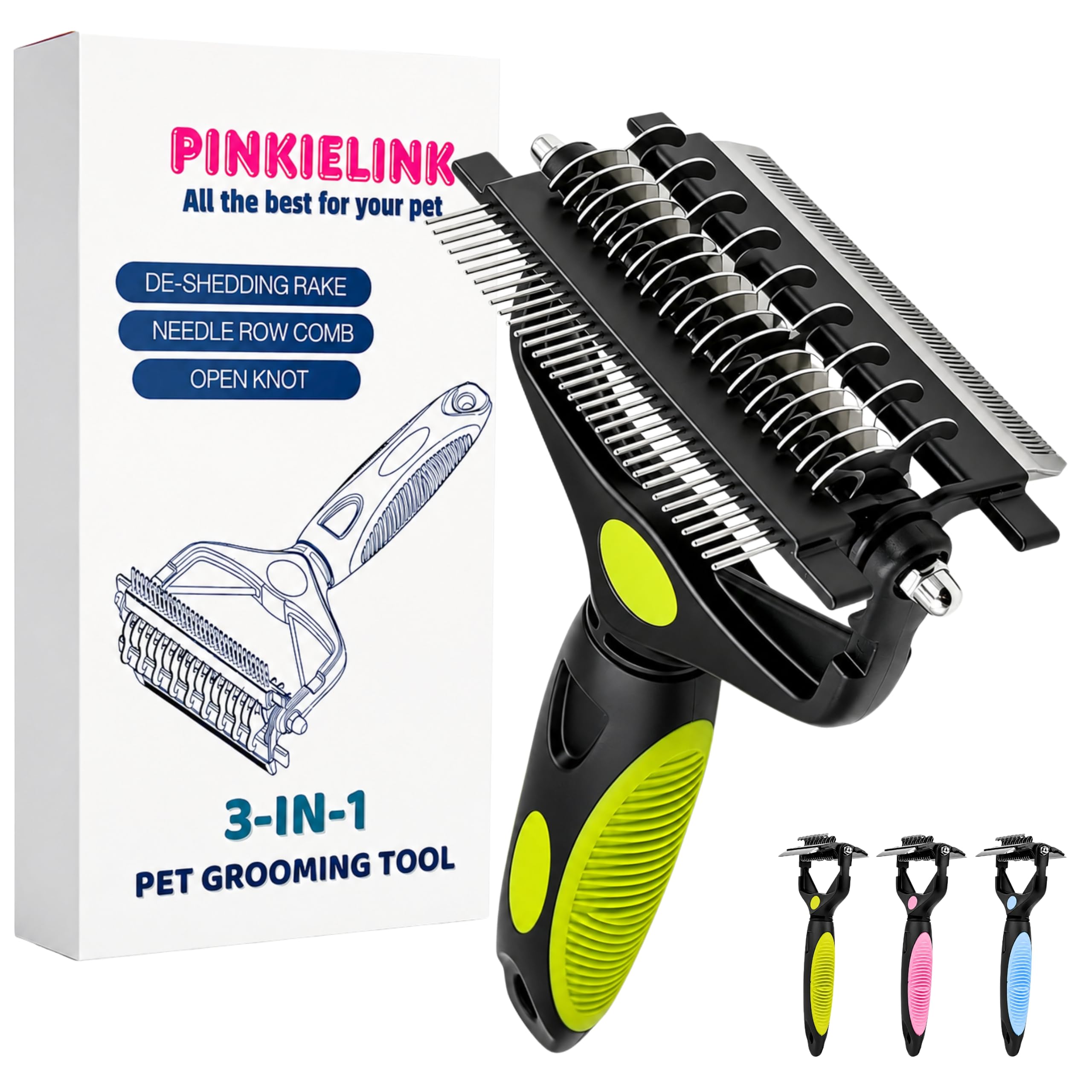 3-IN-1 Pet Grooming Tool