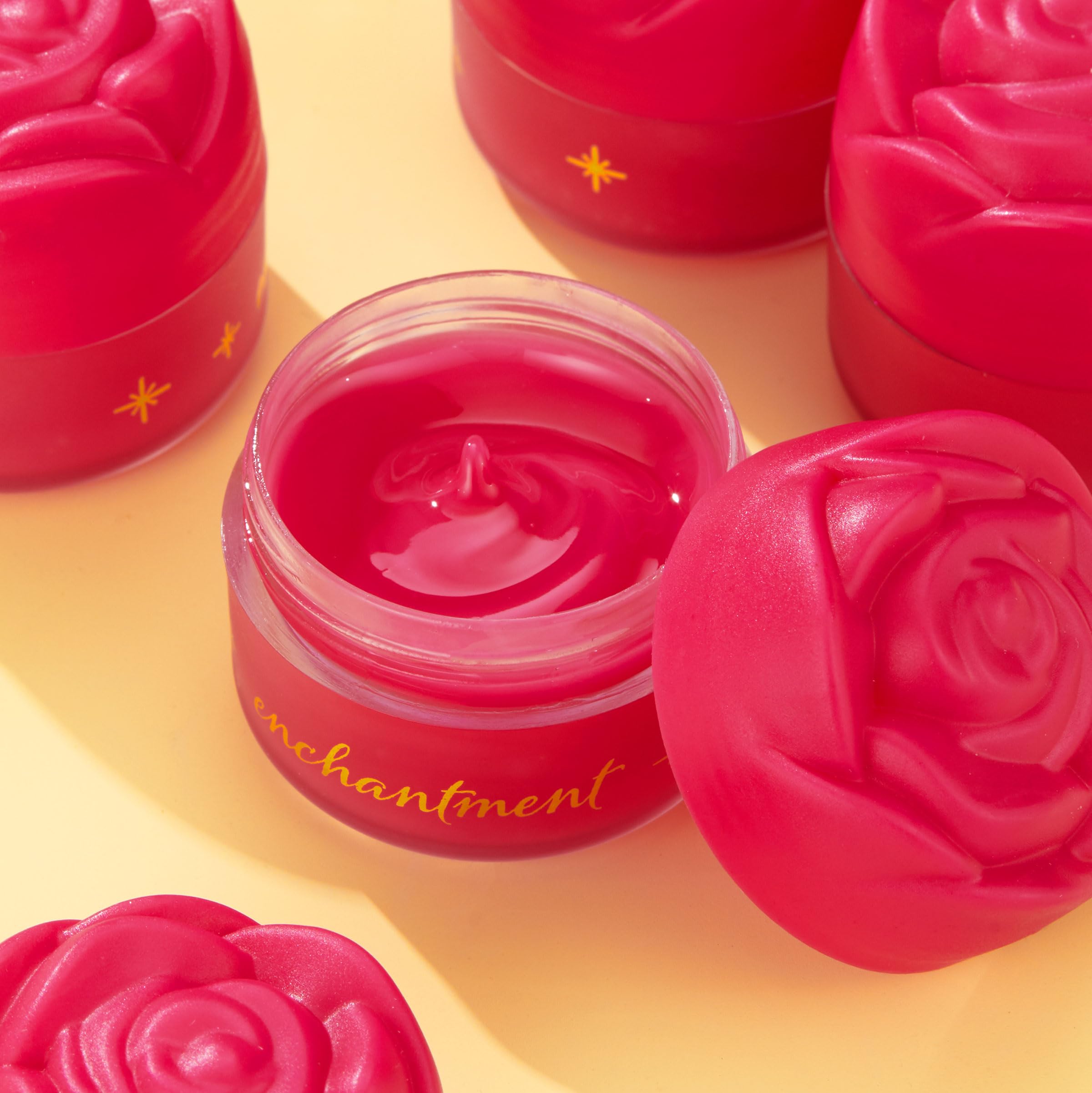 ColourPop Lip Mask - Leave-On Lip Moisturizer & Overnight Mask - Replenishes Dry Lips with Shea Butter, Squalane & Vitamin E - Enchanted Rose (0.5 oz)
