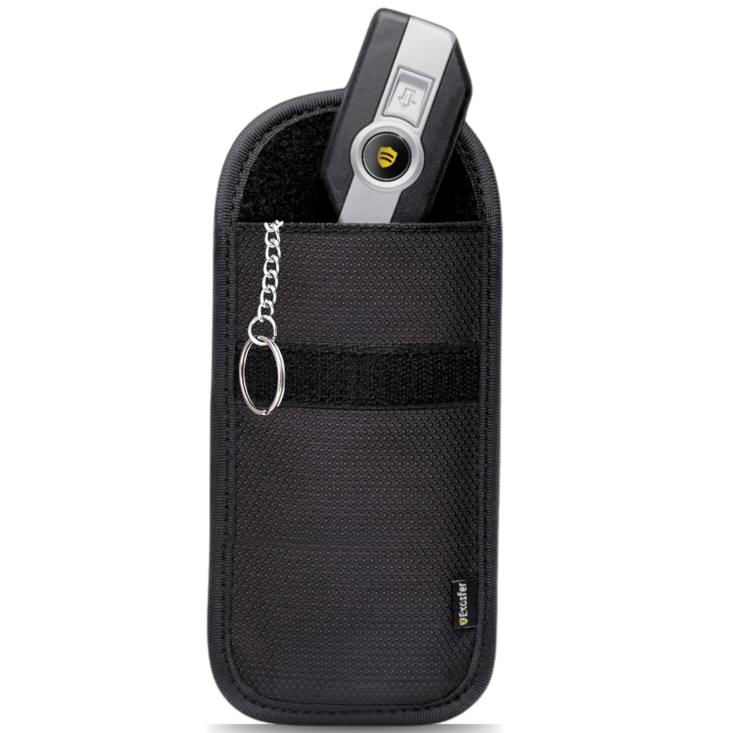 Custodia Schermata Chiave Keyless Ripstop Medium Gabbia Faraday Antifurto Auto Blocco Segnale RFID