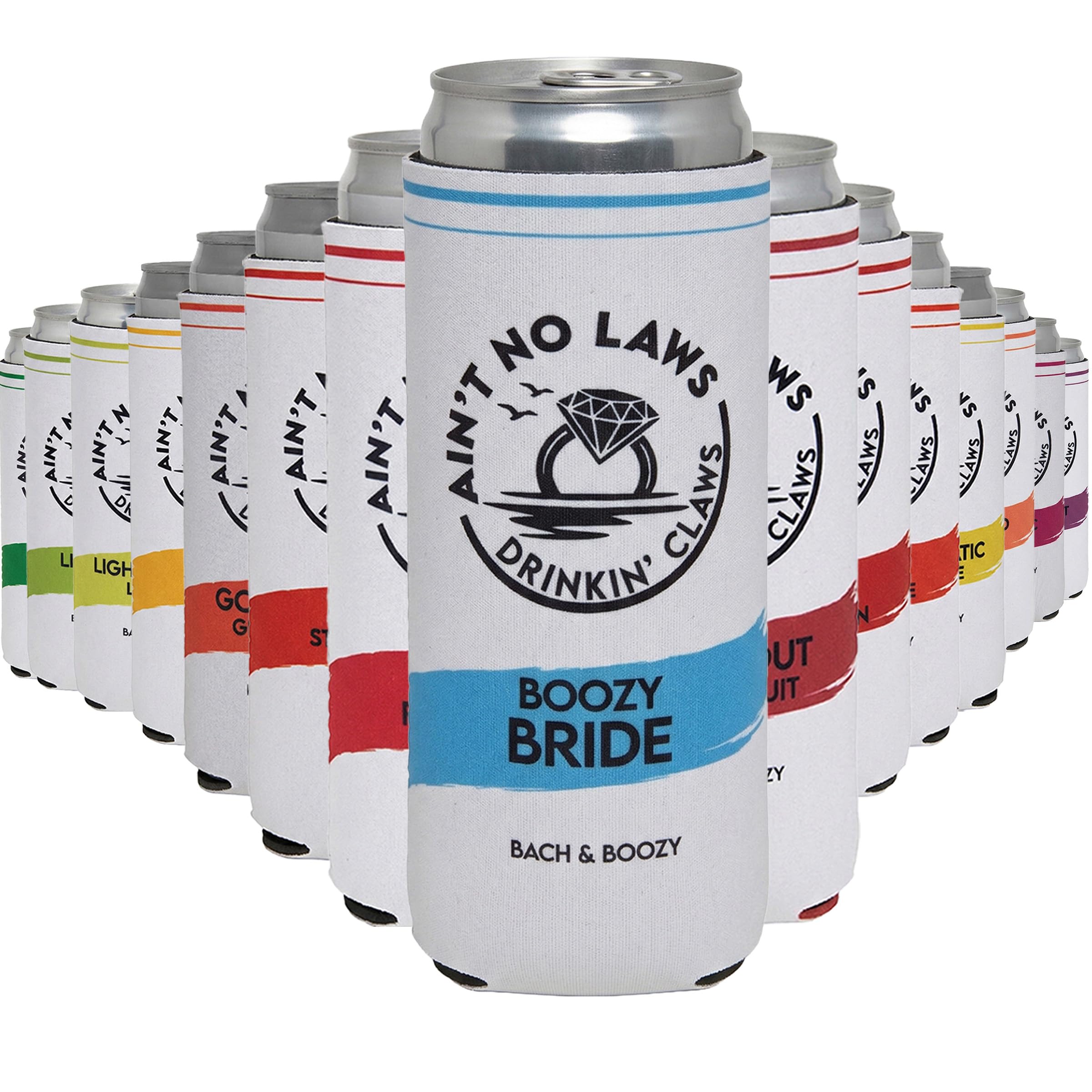 Slim Can Cooler - Ain't No Laws - 15 Pack