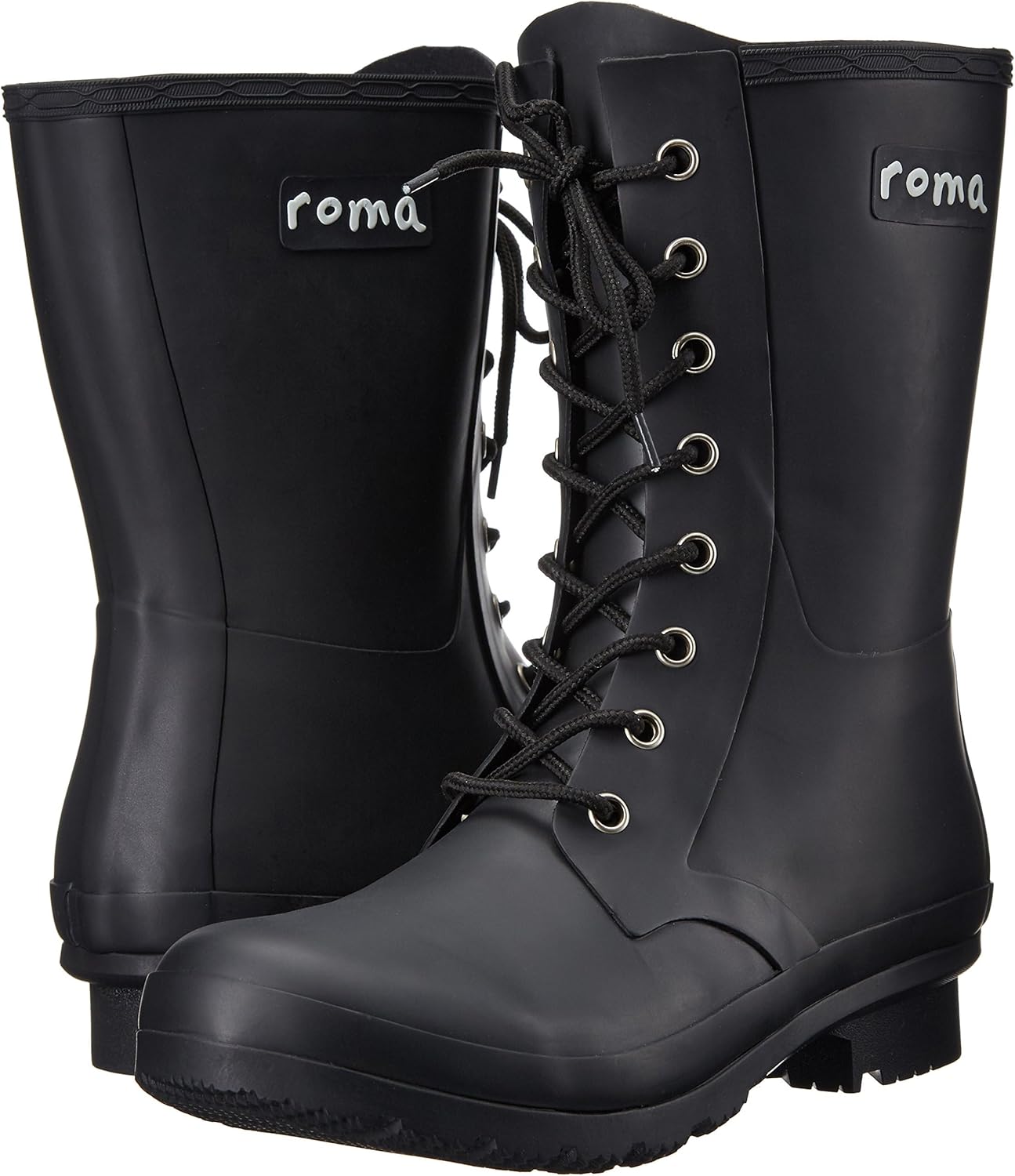 Roma Women's EPAGA Short Lace-up Rain Boots