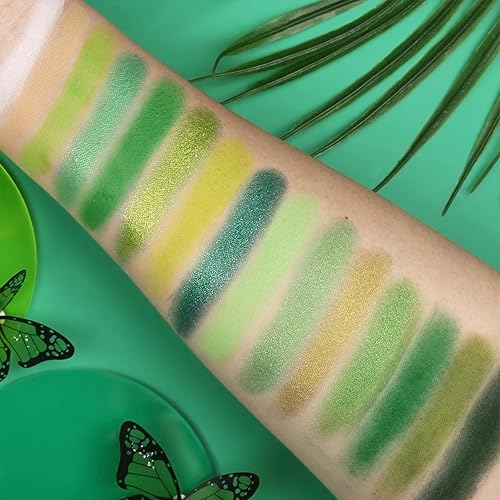 Vista 42 de UCANBE Smokey - Paleta de sombra de ojos negra, paleta de maquillaje metálica mate mate mate de 15 colores, kit de sombras de ojos gris plateado