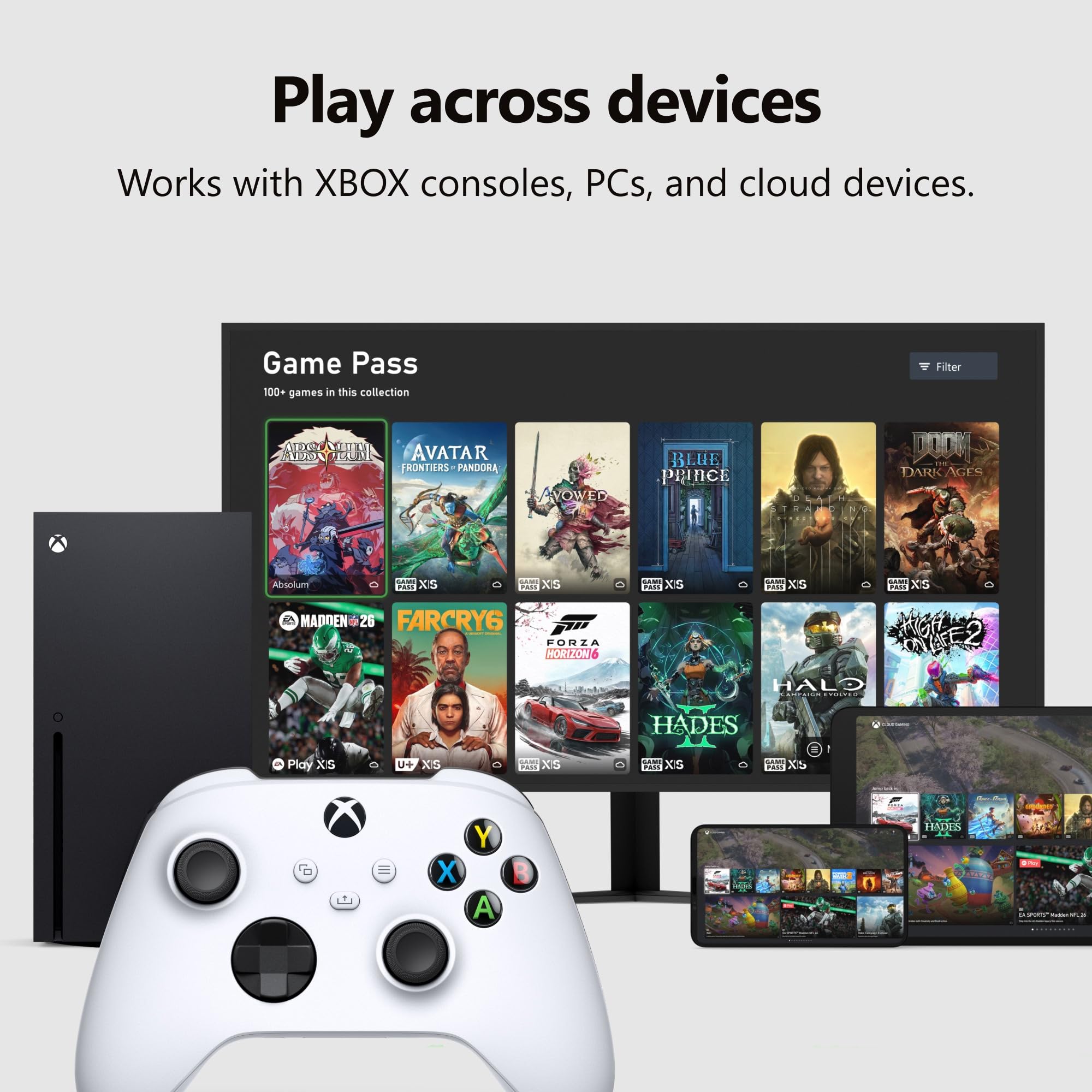 Xbox Xbx Wls Contr: Robot White 2025 Series X