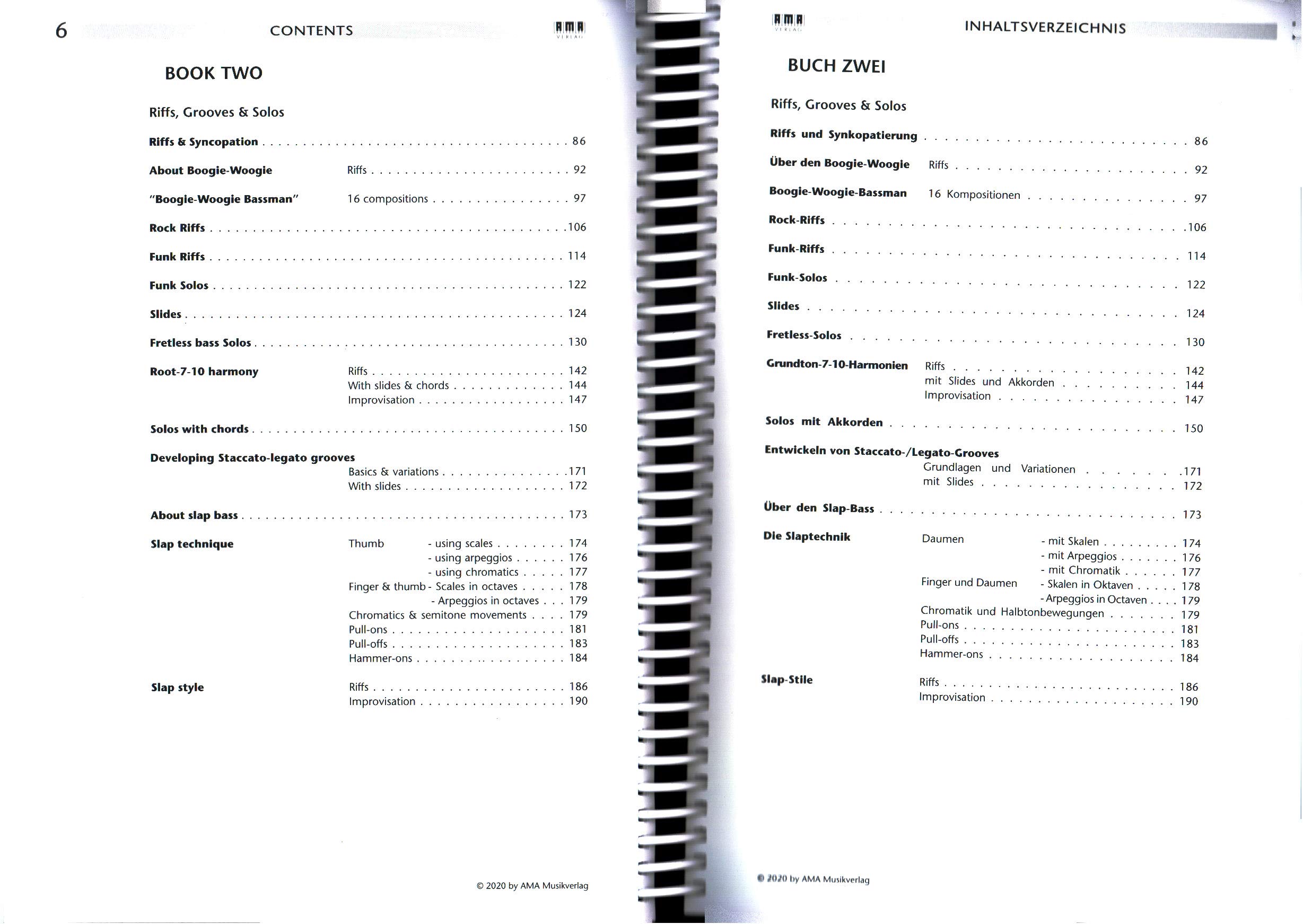 Bass Bible 2 (English/Deutsch) - Autor Paul Westwood - Buch mit 3 CDs und Denlop Plek - Ama Verlag 610560 4018262105605