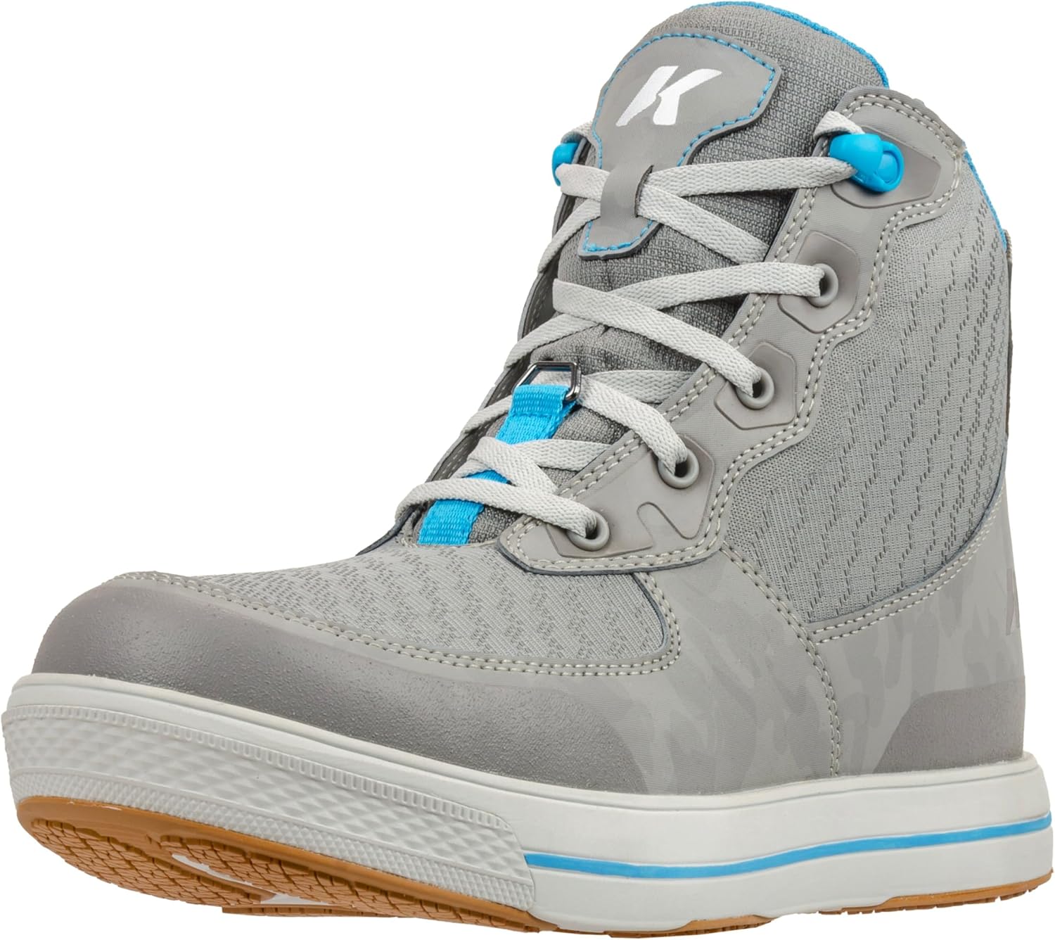 Korkers Men's Salt Sneaker boot With Fixed Kling-On Deck Sole