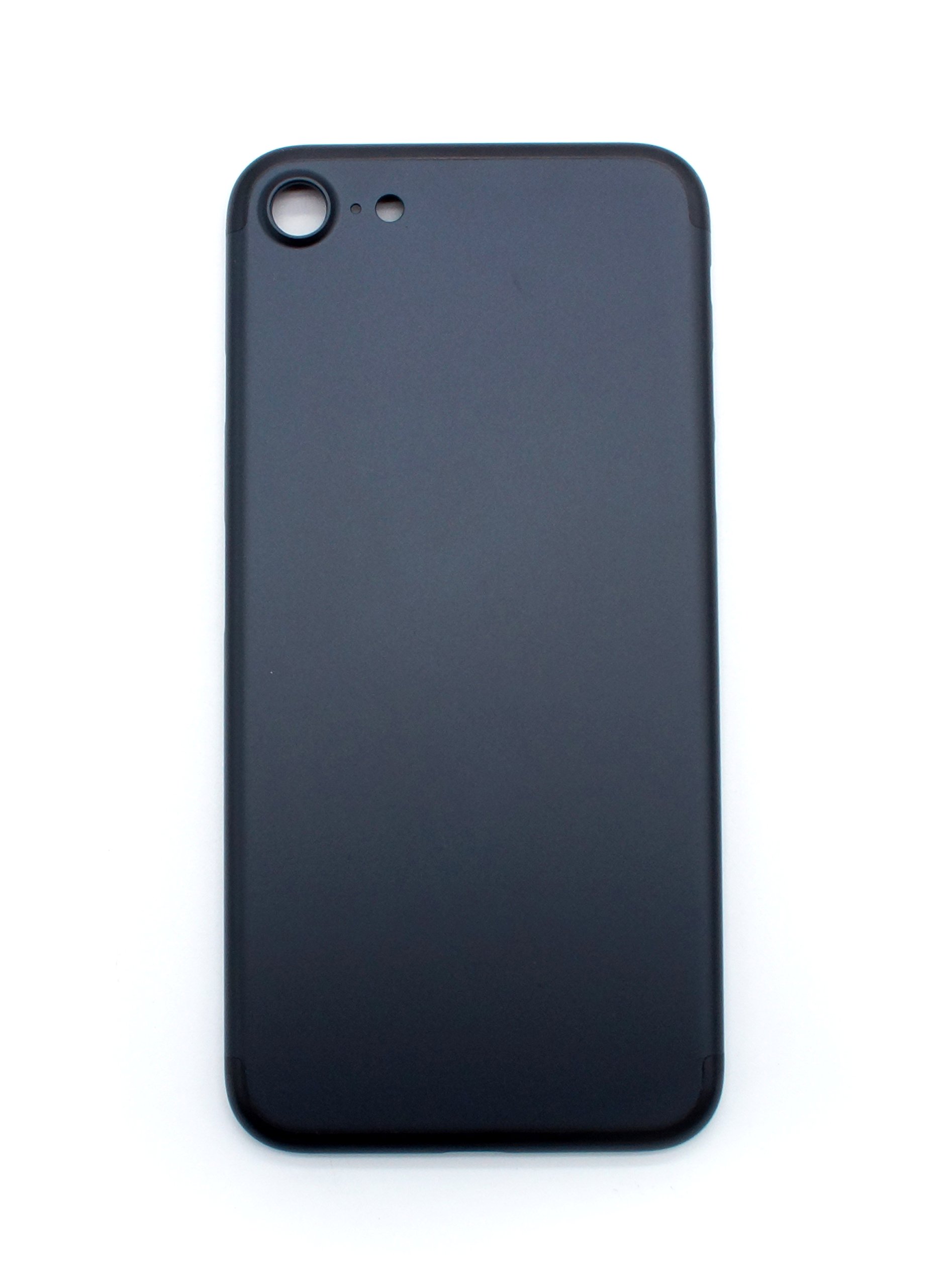 CHUANGB Housing Battery Door Back Cover Mid Frame NO LOGO Replacement Part (for iPhone 7 4.7 Inch, Black)