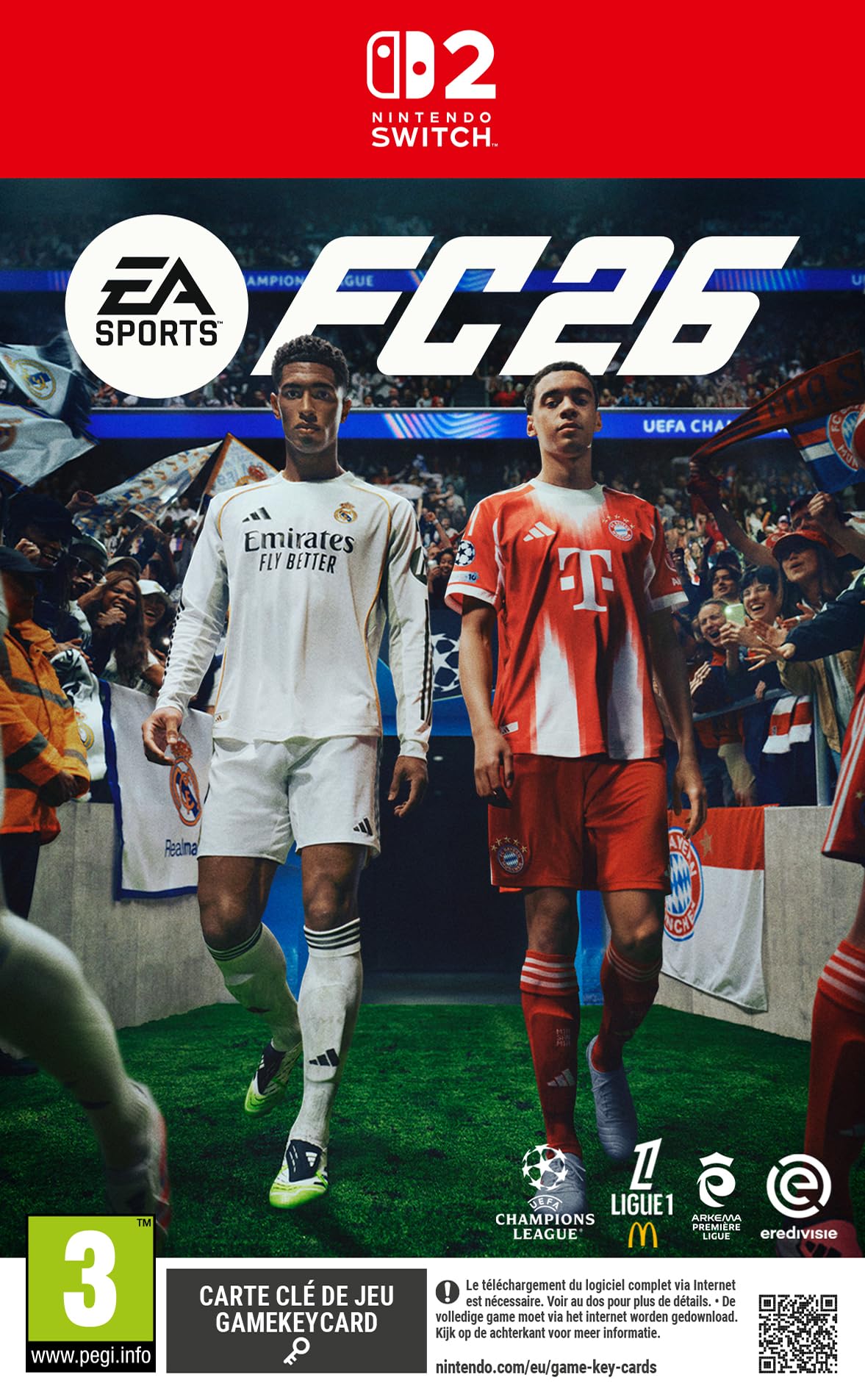 EA SPORTS FC 26 Standard Edition Switch 2 | Carte de jeu | Jeu Vidéo | Français