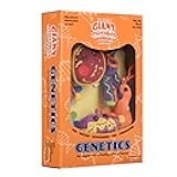 GIANTmicrobes Genetics Themed Gift Box, Genetics Gifts, DNA Gifts, Genetic Counselor Gifts, Genealogy Gifts, Gifts for Genealogists, DNA Plush Keychain, Ancestry Gift, Funny Science Teacher Gifts