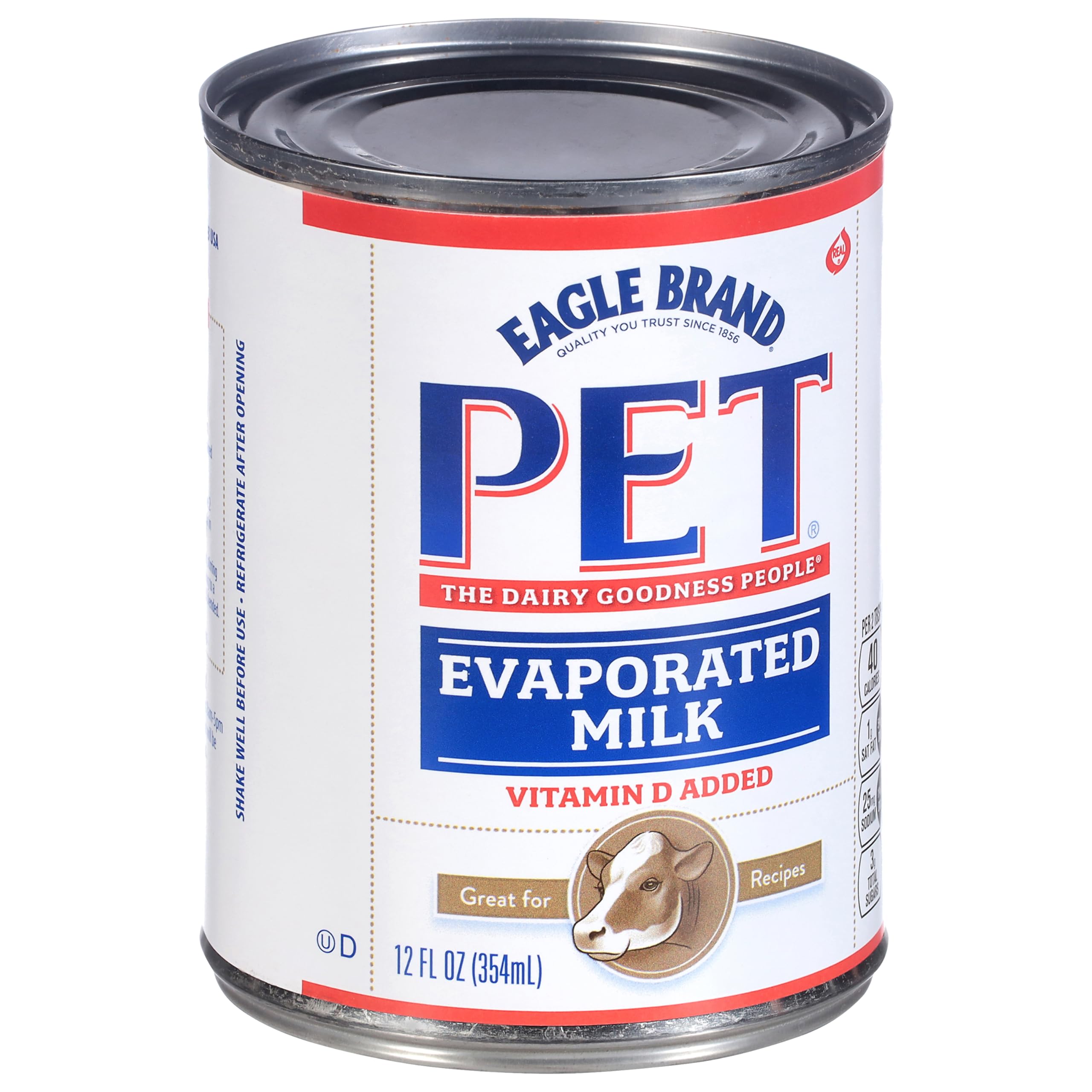 PET Evaporated Milk, 12 Ounce Can (Pack of 5)
