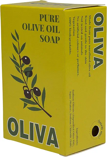 Gently Cleansing Olive Oil Soap 125g - Natural Moisturizing Bar