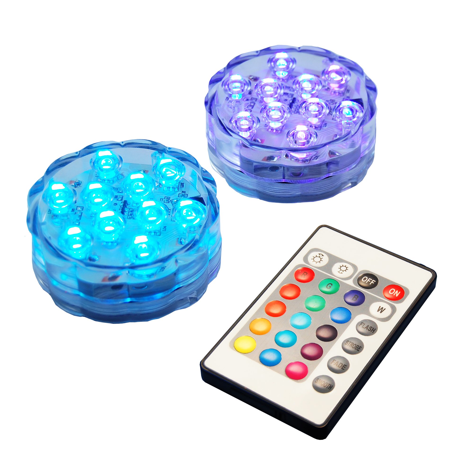 VS Fully Submersible LED Aquarium Light/Lamp (Freshwater Fish Tank, Saltwater Fish Tank) White Blue and Pink Colors 2 Ft-image-10