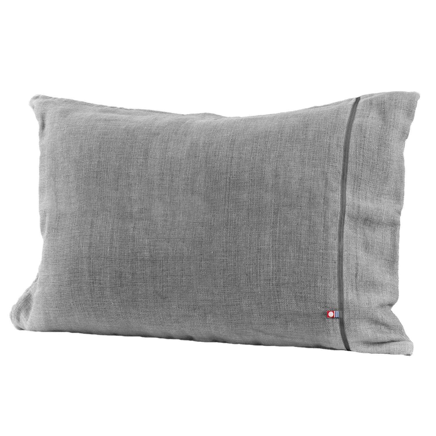 Imabari Gauze Pillow Cover, Charcoal, Zipper
