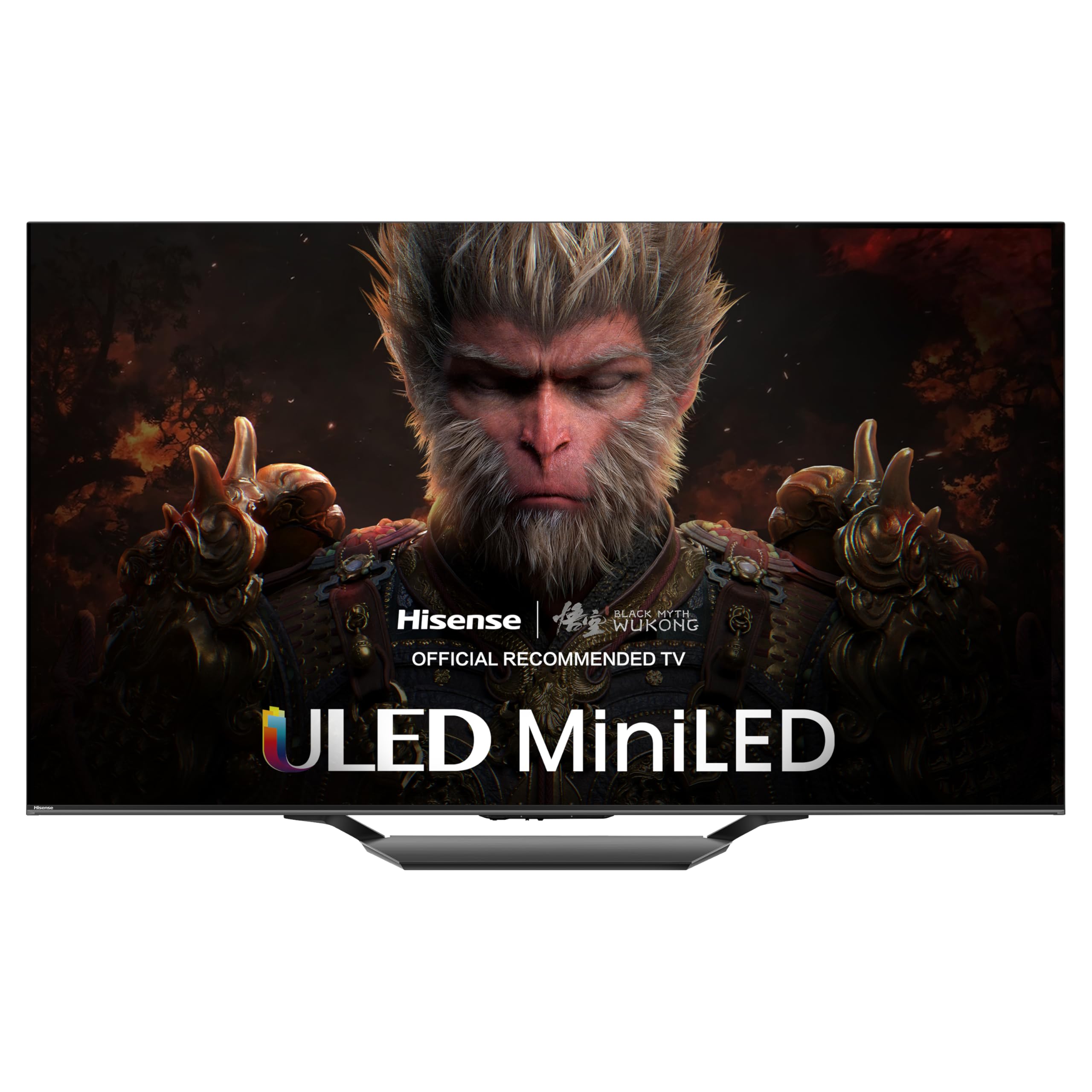 Hisense TV 65" Mini-LED 4K 65U72NQ, Smart TV VIDAA U7, Dolby Vision IQ, HDR 10+ Adaptive, 144Hz Game Mode PRO, Alexa Built-in, VIDAA Voice, Tuner DVB-T2/S2 HEVC 10, lativù 4K 65 Pollici 2024 U72NQ