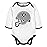 Gerber NFL Oakland Raiders 3 Pack Bodysuit Footed Pant and Cap Registry Gift Set, black/white Oakland Raiders, 6-9M