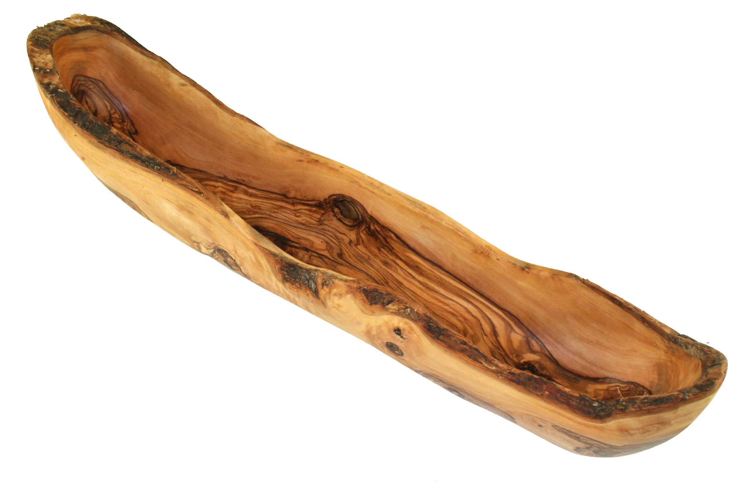 D.O.M.® Brotschale rustikal ca. 40 cm aus Olivenholz