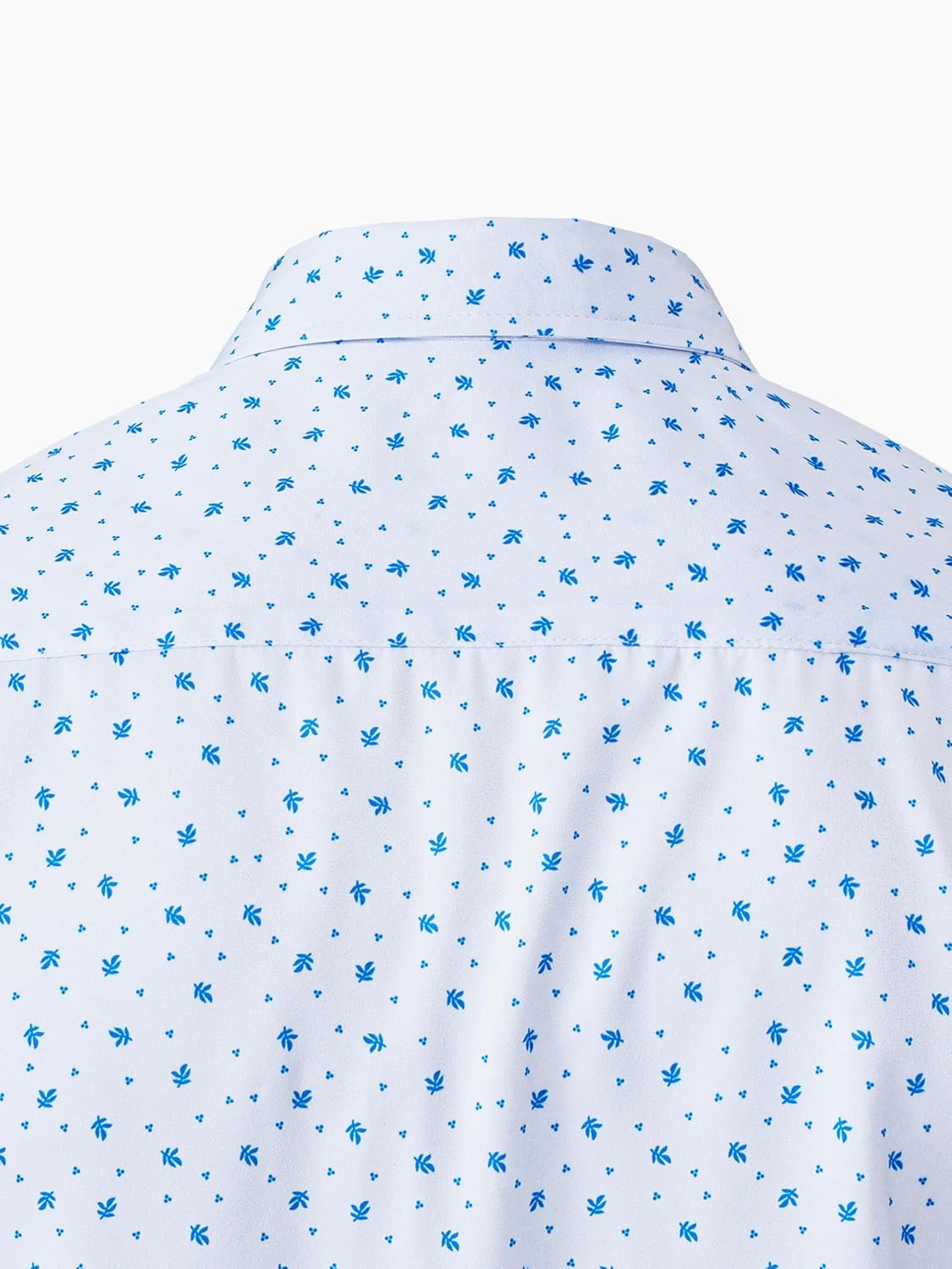 Mens Printed Dress Shirts Long Sleeve Button Down Shirts Stretch Business Casual Shirt - Image 4