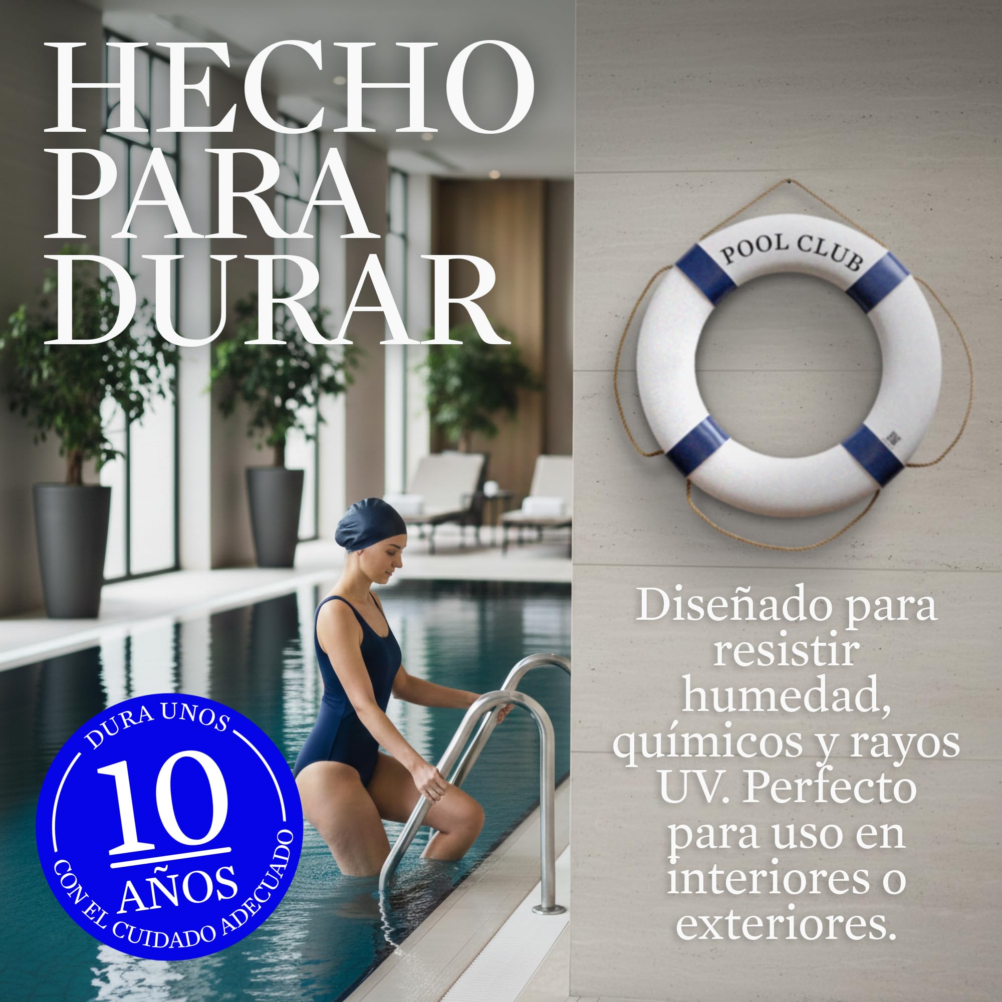 Aro Salvavidas Kattegatt Marrón – El Accesorio definitivo para la Piscina