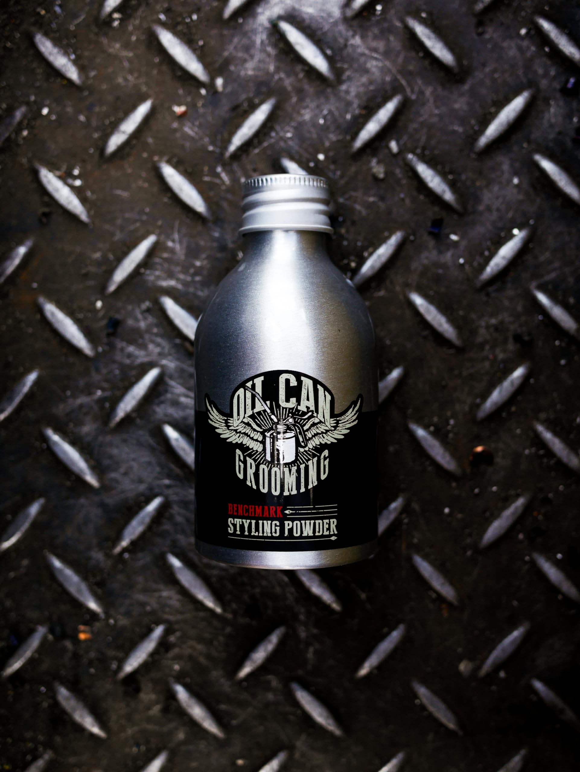 Oil Can Grooming Benchmark Styling Powder, Volumizing Hair Powder for Texture Matte Finish & Serious Hold - Image 4