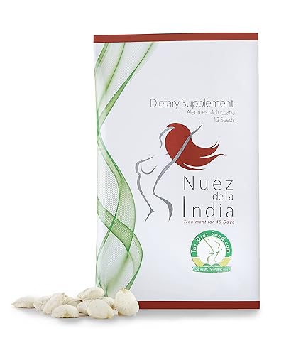 The Diet Seed Indian Nut 60 semillas para pérdida de peso, frutos secos originales, paquete de 5