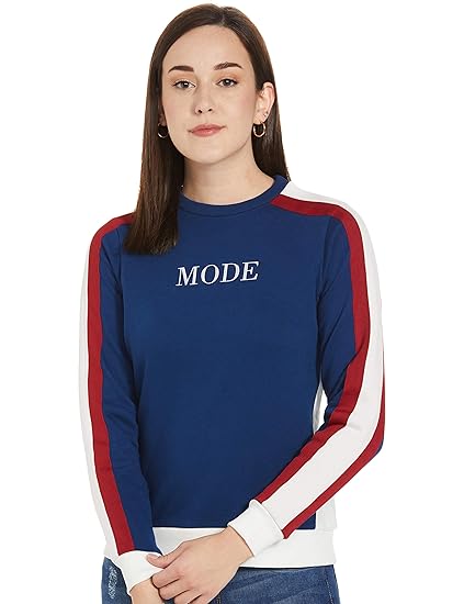 Women's Cotton Crew Neck Sweatshirt