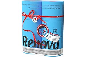 Renova Red Label Maxi Toilet Paper, Blue to Boost Bathroom Vibes