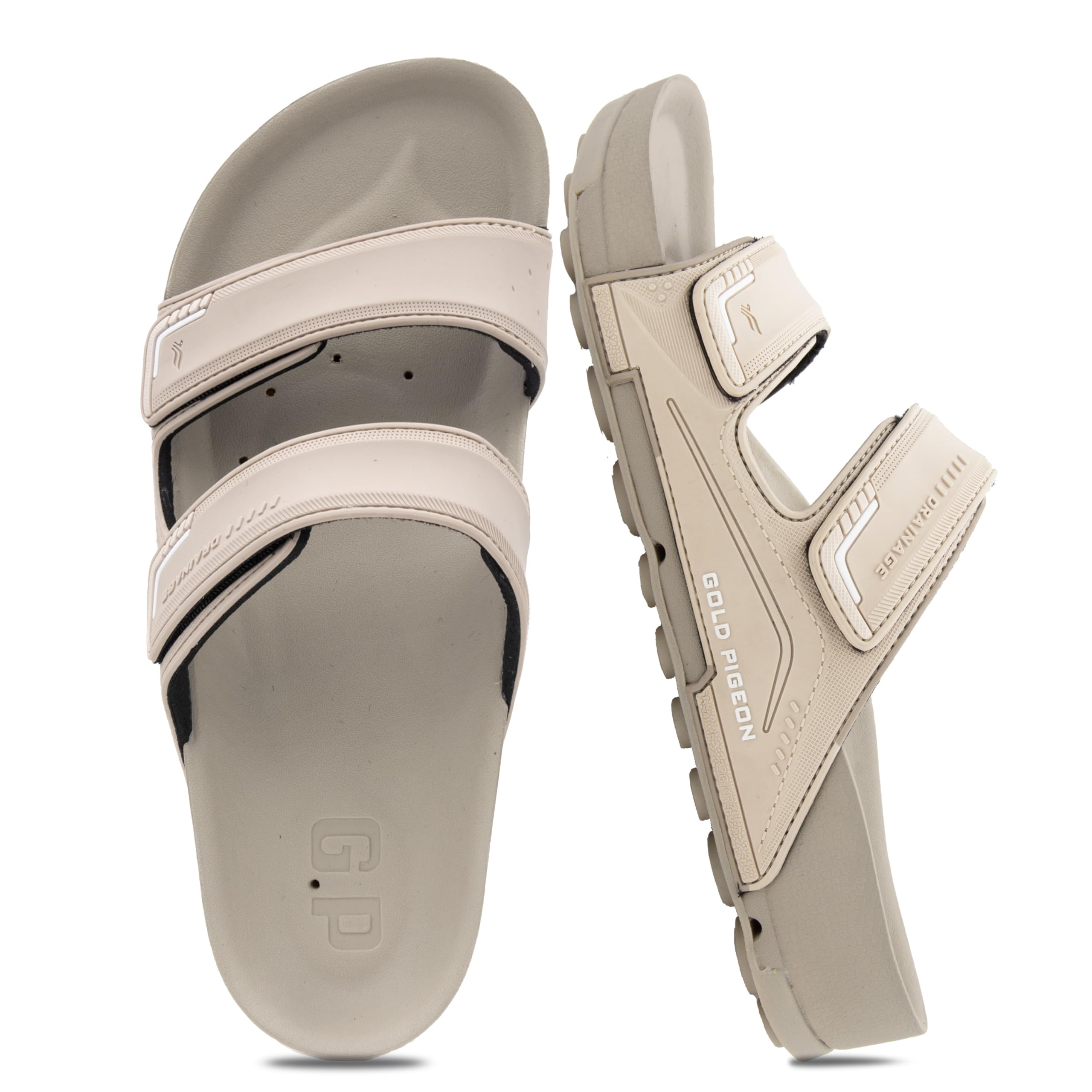Gold Pigeon Shoes PIRO Orthoheel Gel Slide