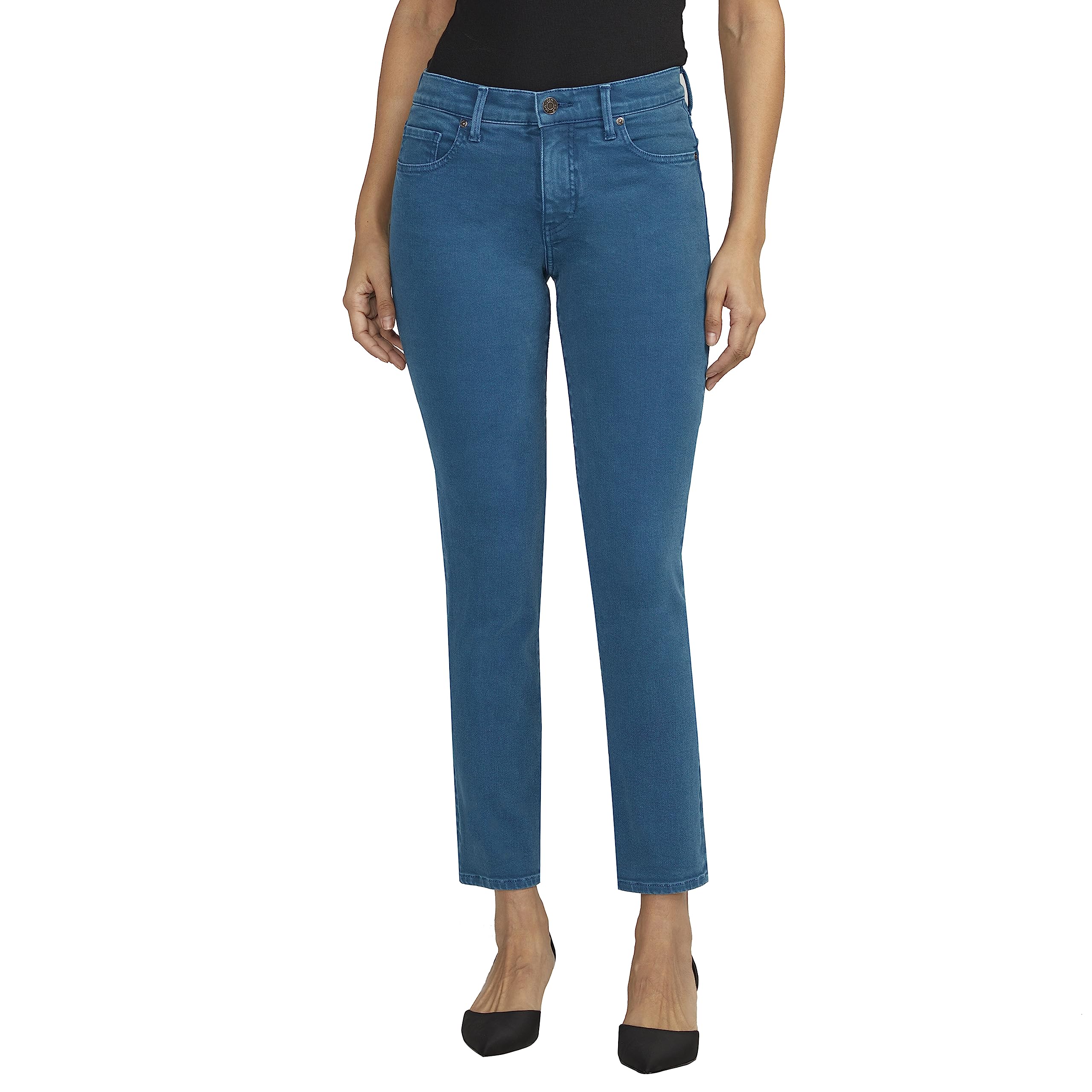 JAGWomen's Cassie Mid Rise Slim Straight Leg Jeans