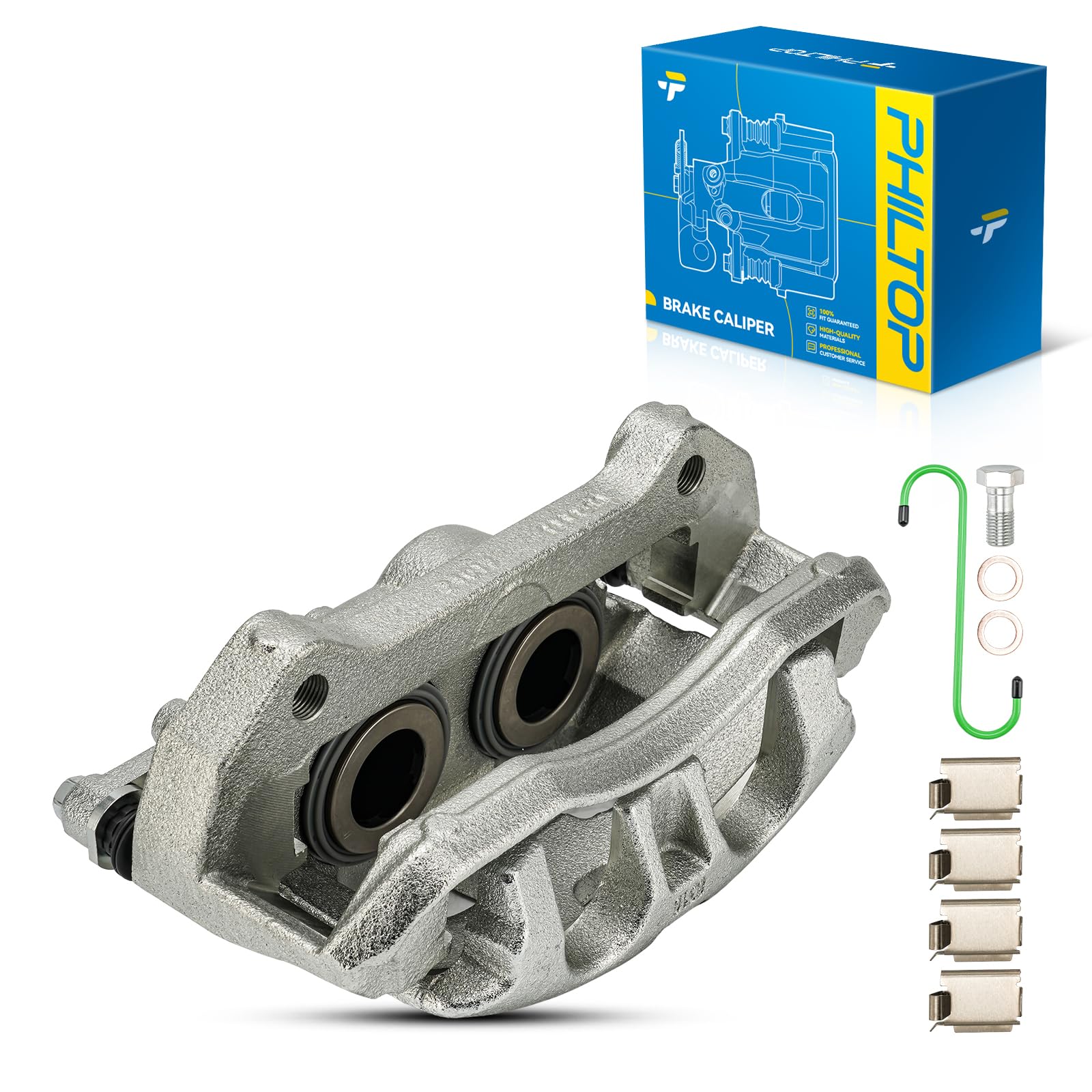 PHILTOP Brake Caliper Front Left Fit for 2012-2020 Ford F-150 18B5405