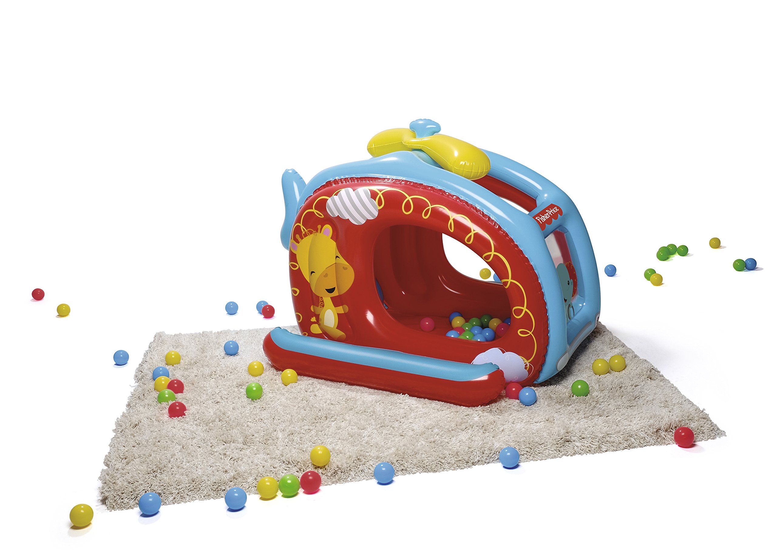 Bestway Fisher-Price Centrum zabaw/Piłka Helicopter, 137 x 12 x 97 cm