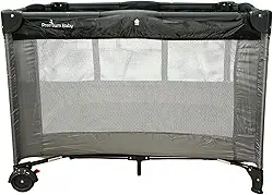 Berço Portátil Infinity Cinza