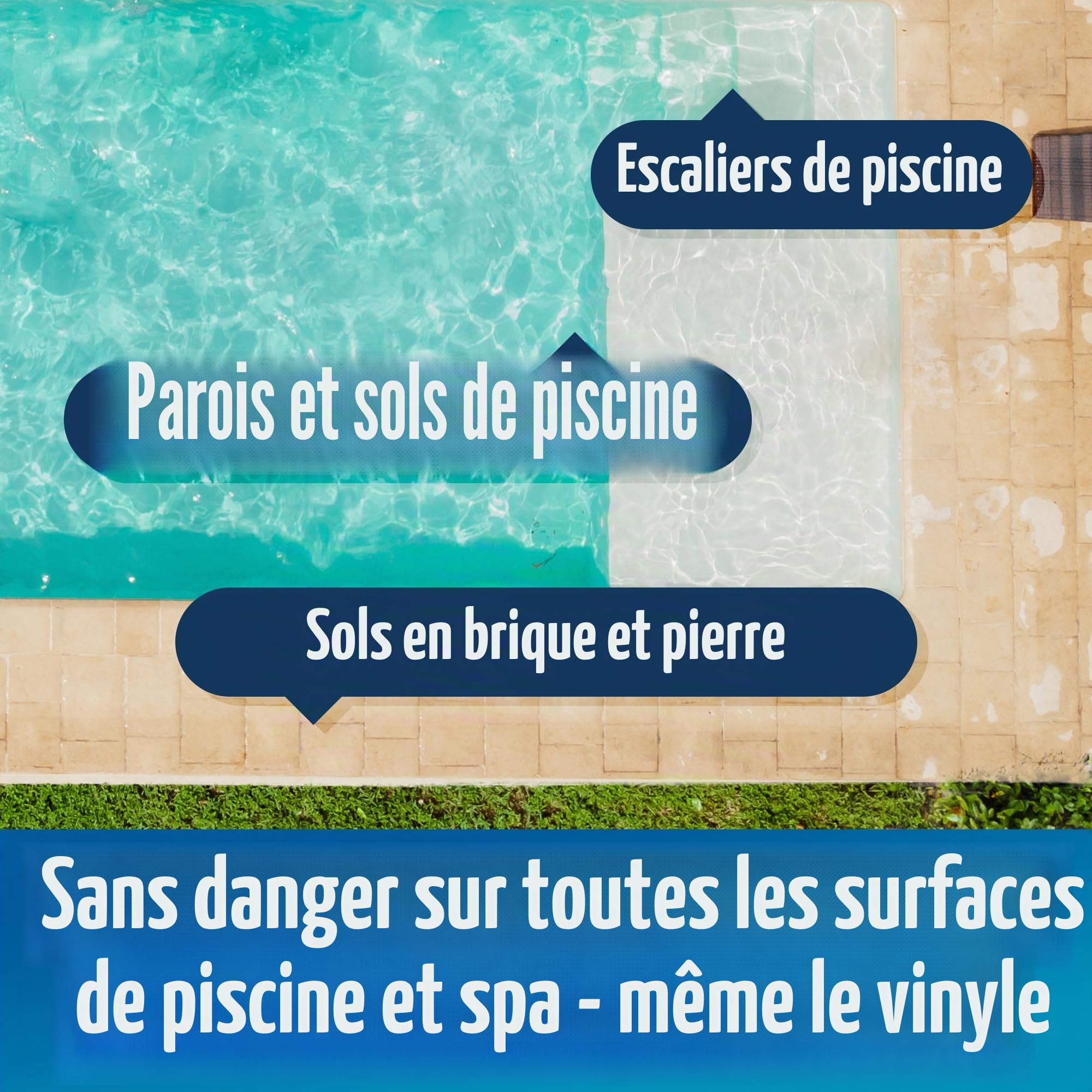Brosse de piscine GoRound 360 Pro 12 pouces