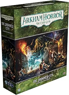 Asmodee North America Arkham Horror The Drowned City Campaign Expansion Living Card Game)