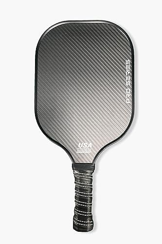Paleta de pickleball de fibra de carbono - Aprobado por USAPA - Serie PRO - 16MM - Núcleo de panal