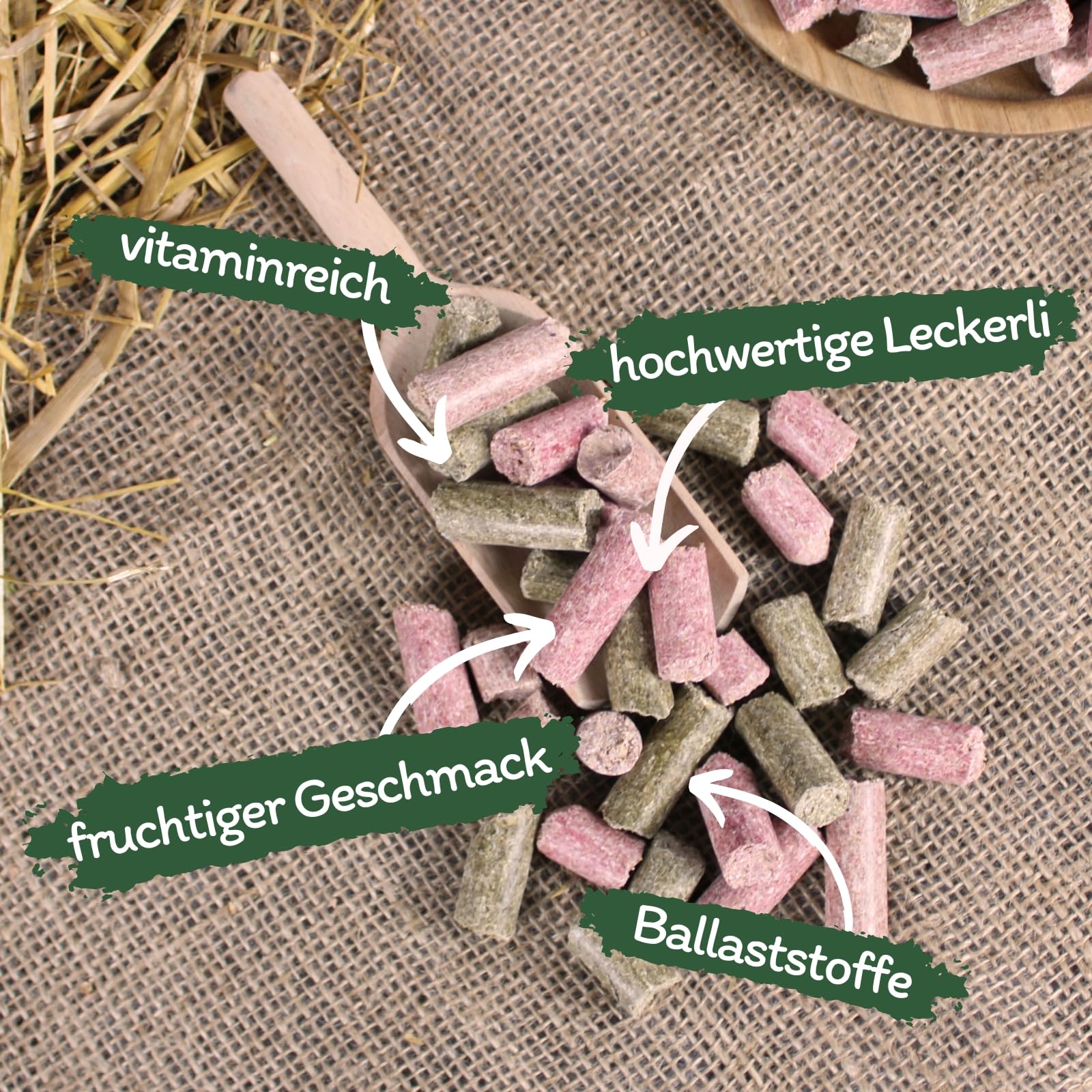 Lyra Horse® 10 kg Karotte-Himbeer-Kräuter Leckerli Pferdefutter Pferd | Fruchtige Snacks für Pferde - Ausgewogene Nährstoffquelle - Vitaminreiche Belohnung - Reich an Ballaststoffen & Calcium