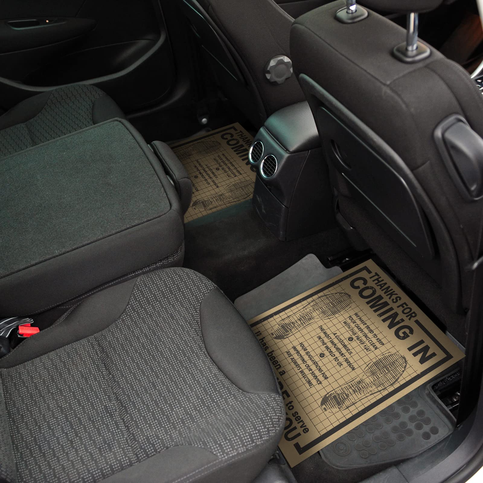 KAFEEK 100Pcs Paper Floor Mats For Cars, Disposable Automotive Floor - View #7