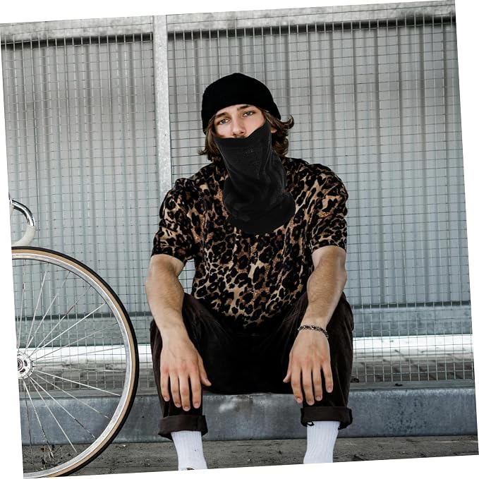 Balaclava pasamontañas de poliéster cortavientos para hombre miniatura 8