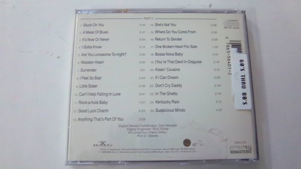 洋楽 Elvis Presley 50th Complete Singles Elvis Presley 50th Complete Singles