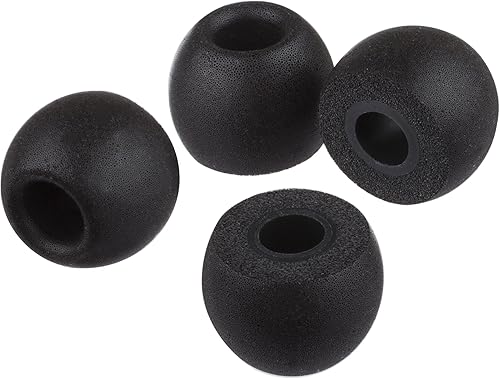 Miniatura 2 de Xcessor FX4.9 (M) 4 pares de auriculares redondos de espuma viscoelástica en el oído de tamaño medio. Puntas de repuesto para todos los auriculares