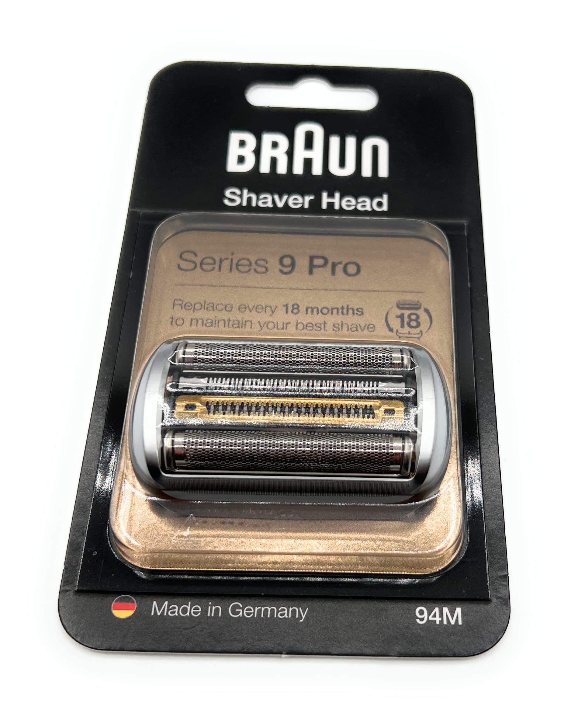 Cabezal compatible con afeitadora Braun Series 9 Pro 92M=94M=92S (también es válido para la 92B, solo cambia el color de la carcasa)