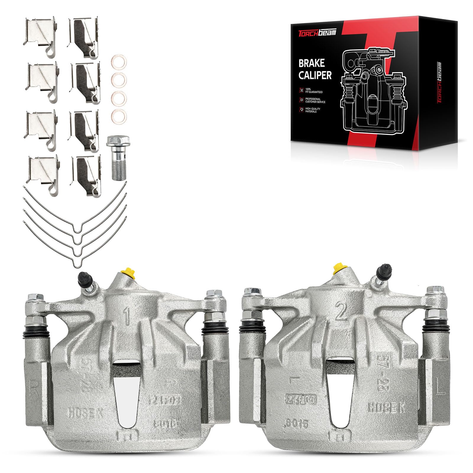 Torchbeam Front Brake Calipers Set for Toyota Camry 2.2L 1997-2000