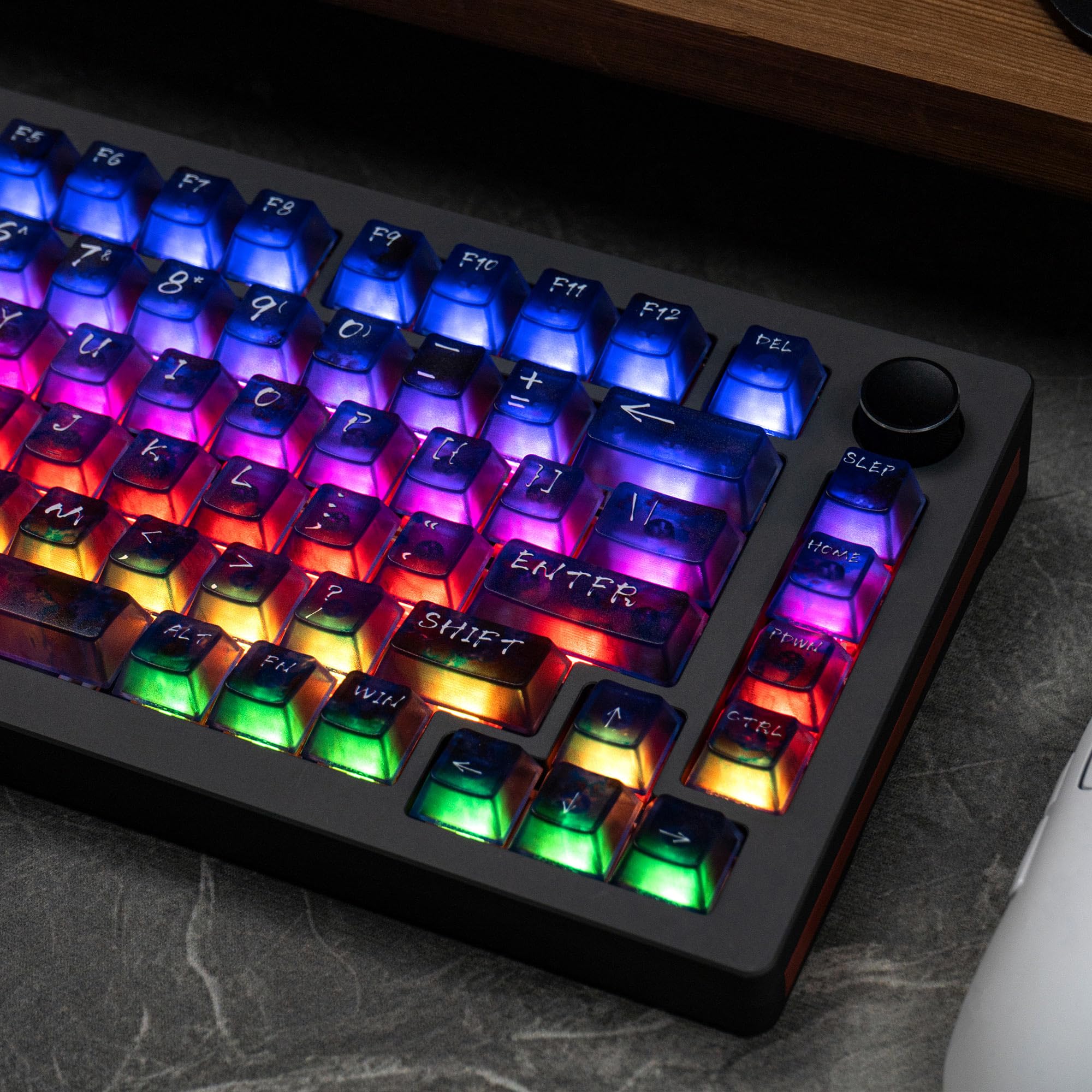 Amazon.co.jp: mintcap 119keys キーボードキーキャップ シャイン