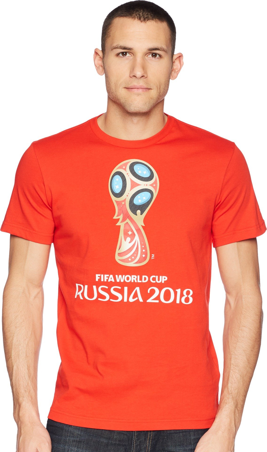 adidasMen's World Cup Emblem Tee Men's Soccer World Cup Emblem Tee (pack of 1)