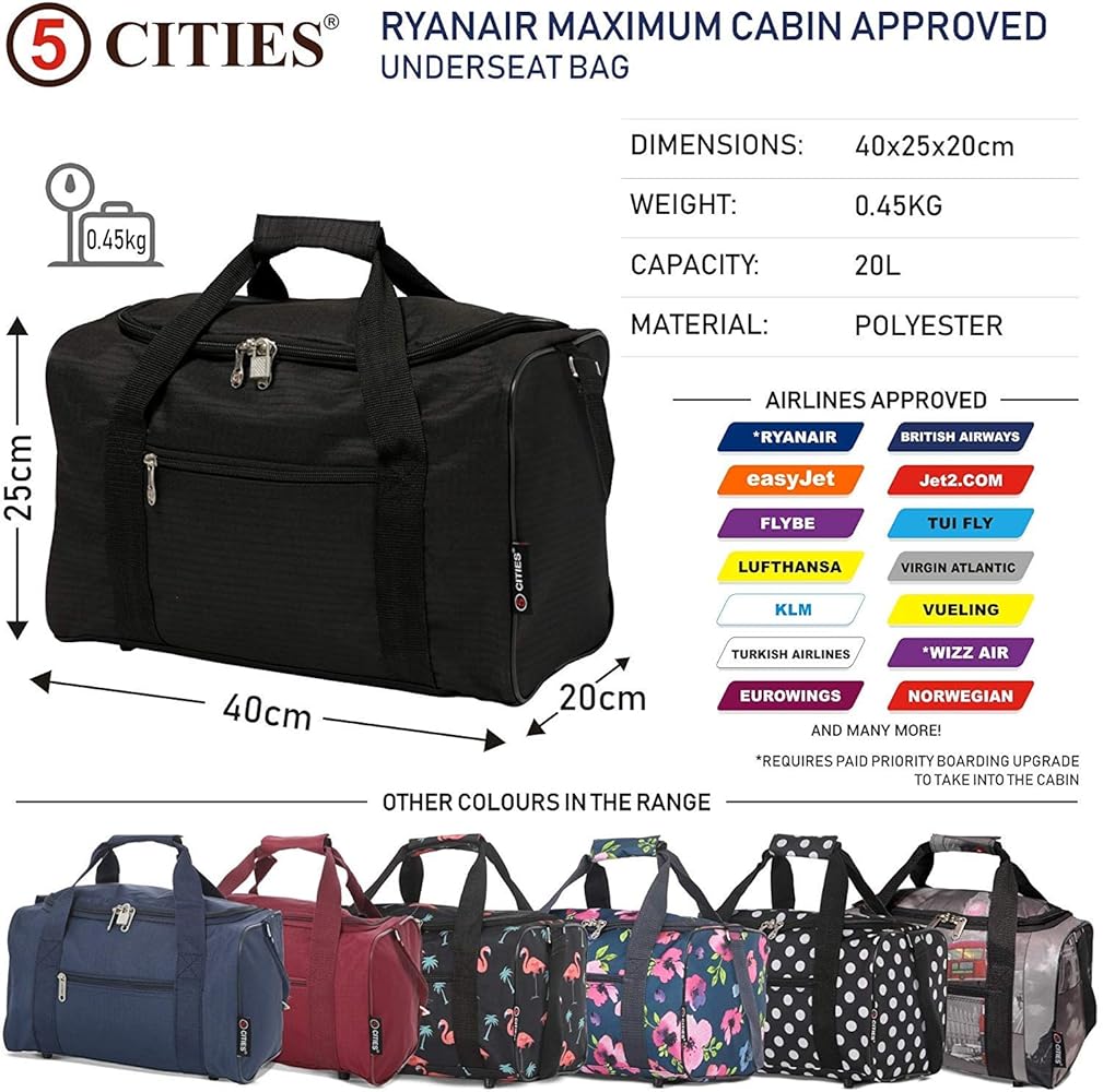 Bagaglio A Mano 40x20x25 Ryanair Borsa A Mano Ryanair 40x20x25cm