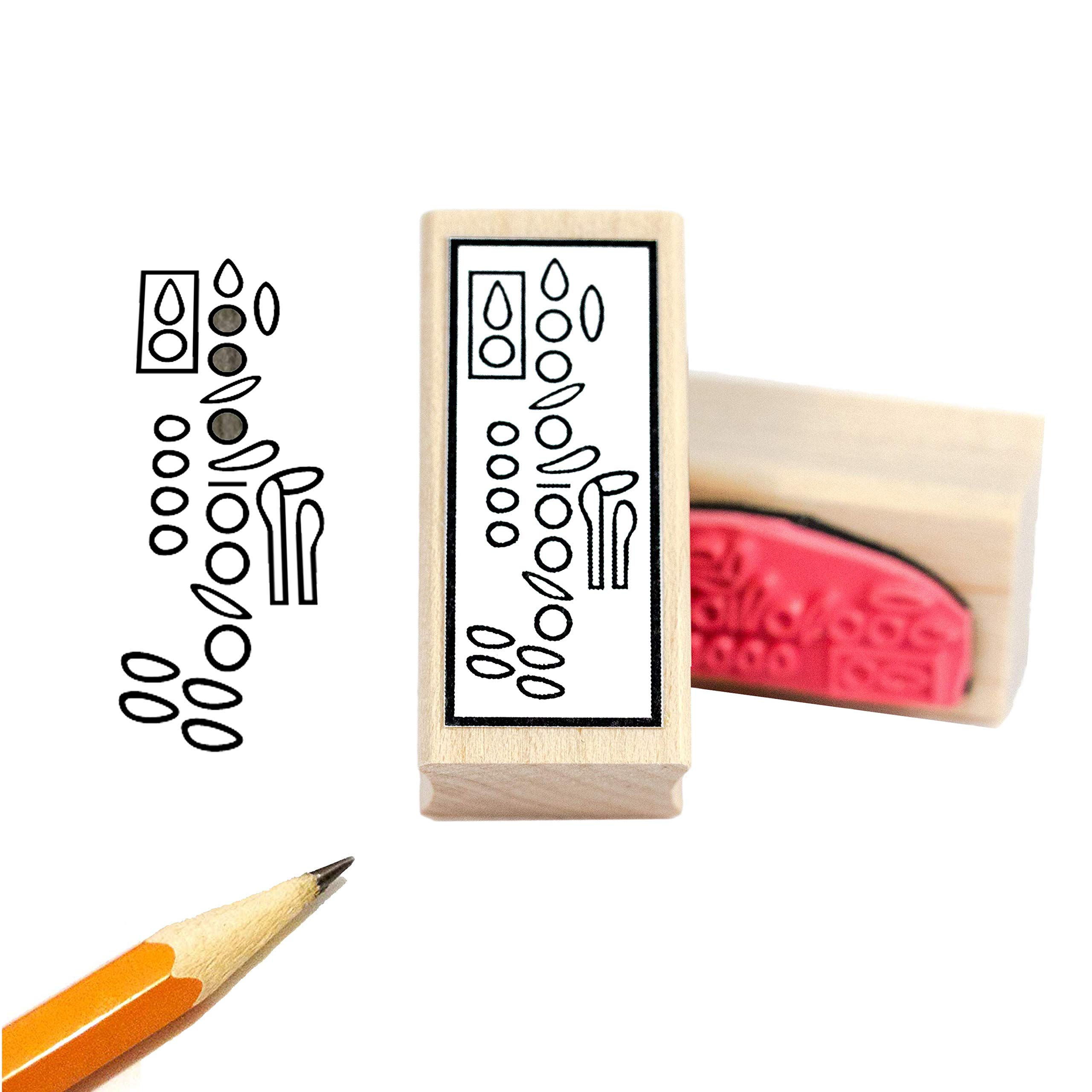 Amazon.com - Clarinet Fingering Rubber Stamp -