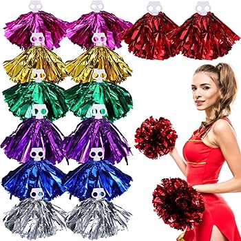 Amazon.co.jp: NUOLUX チアポンポン 応援ポンポン チアリーダー