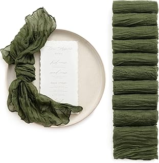 Ling's Moment Luxury Cloth Wedding Napkins