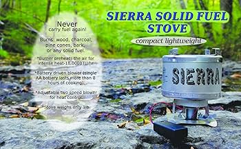 SIERRA STOVE (シェラストーブ) ネイチャーストーブ SIERRA STOVE (シェラストーブ) ネイチャーストーブ Amazon.com